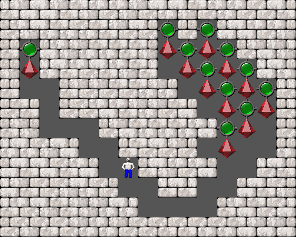 Сокобан Bugs509 collection уровень 388